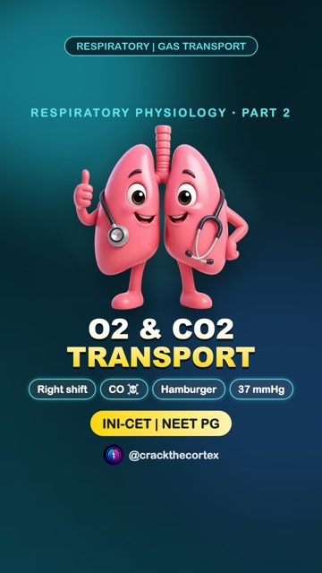 O₂ & CO₂ Transport, Breathing Control